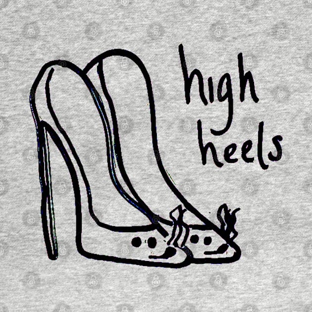 high heels by hazydoodlez